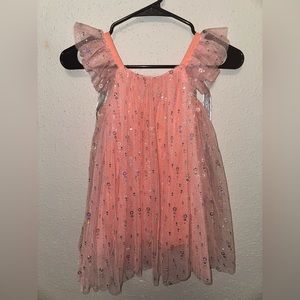 AGQT Baby Girls Tulle Tutu Dress Sleeveless Sequin Layered Dresses Size 2-3T